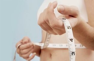 Taillenmessung während der Gewichtsabnahme