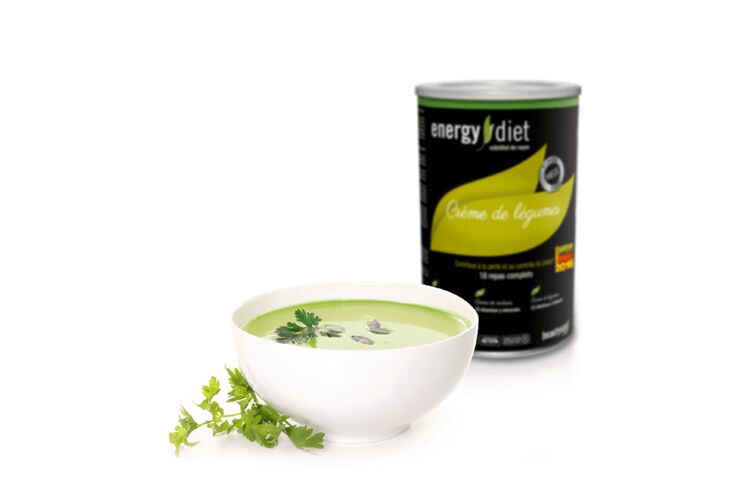 Energie diätetische Gemüsesuppe