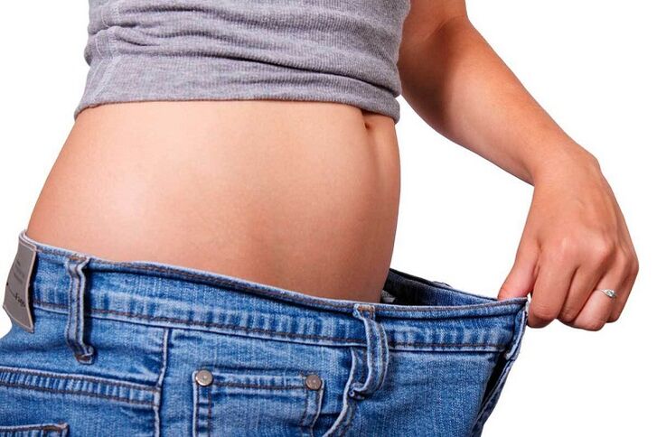 Reduzierung der Taille aufgrund von Gewichtsverlust