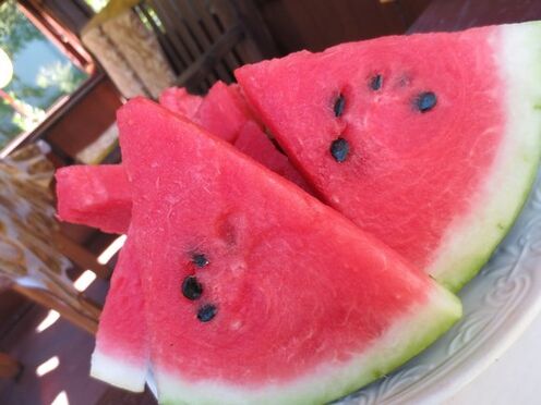 Die richtige Wassermelone